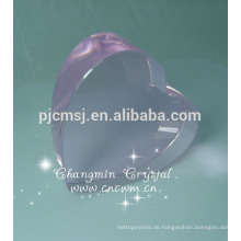 Dekoratives Kristallglasedelstein Diamanten rosa t für Hochzeitsrückgabegeschenk
